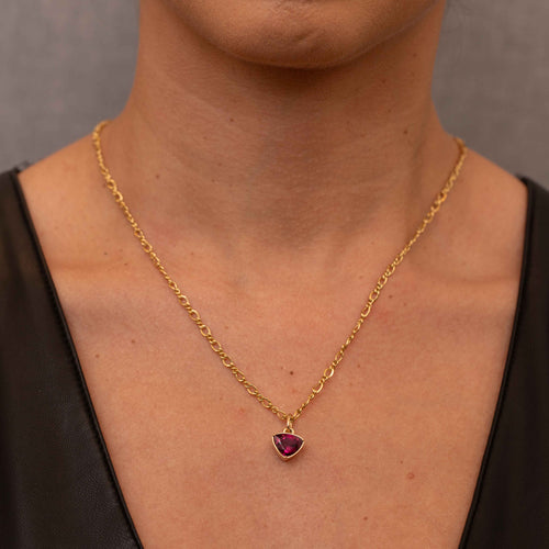 Rhodolite Garnet Polaris Charm Image 2