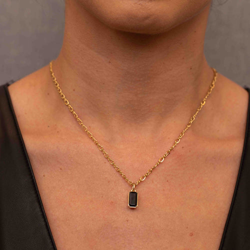 Black Tourmaline Polaris Charm Image 2