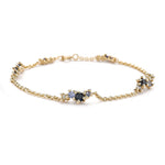 Encrusted Sapphire Bracelet