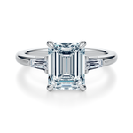 Vesey 3-Stone Engagement Ring Setting