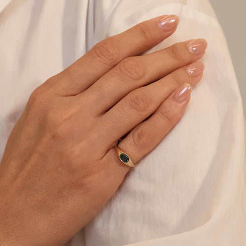 Jackson Spinel Pinky Ring