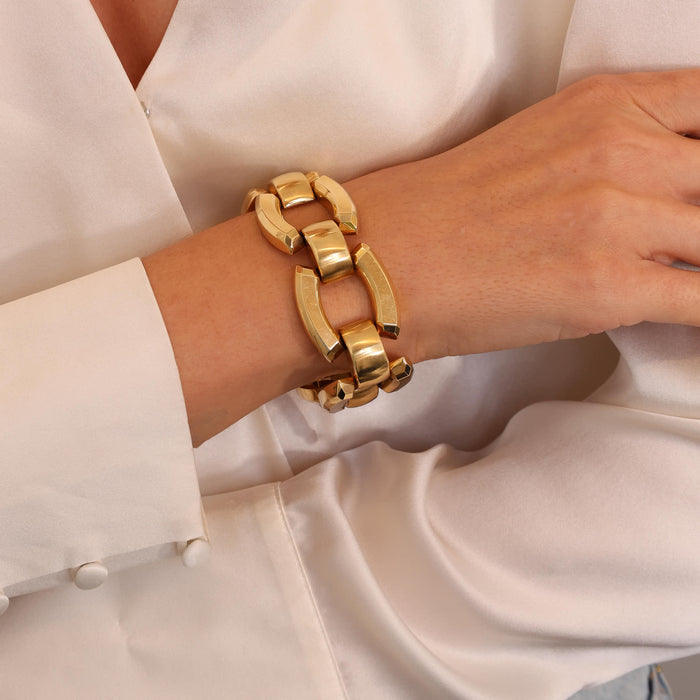 Sculpted Link Bracelet