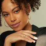 Baguette Hoop Earrings