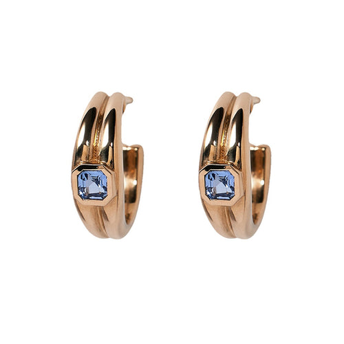 Sapphire Ridge Hoop