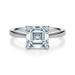 Madison Hidden Halo Engagement Ring Setting