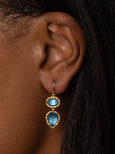 London Blue Topaz Earrings Image 2