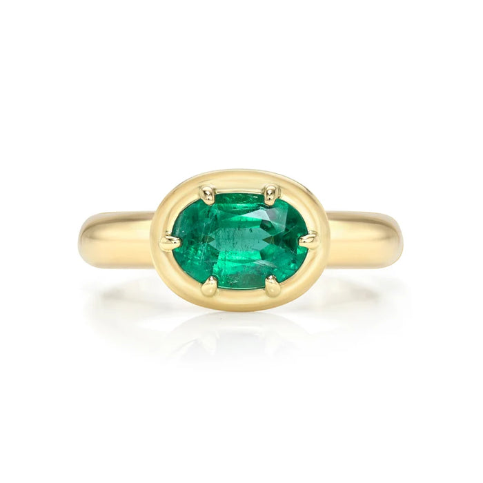 Frida 1.02ct Emerald Engagement Ring