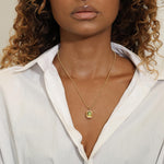 14l Yellow Gold 18" Bead Chain with Spring Ring