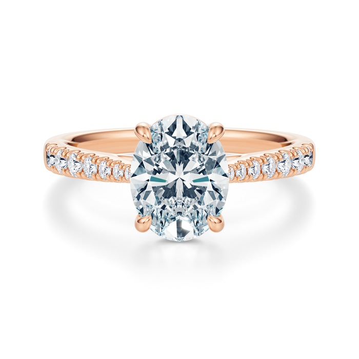 Madison Pavé Engagement Ring Setting