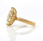 Baxter 4.04ct Oval Cut Diamond Engagement Ring