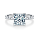 Madison Pavé Engagement Ring Setting