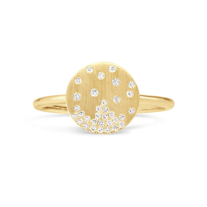 Diamond Disc Ring