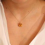 Edie Citrine Necklace