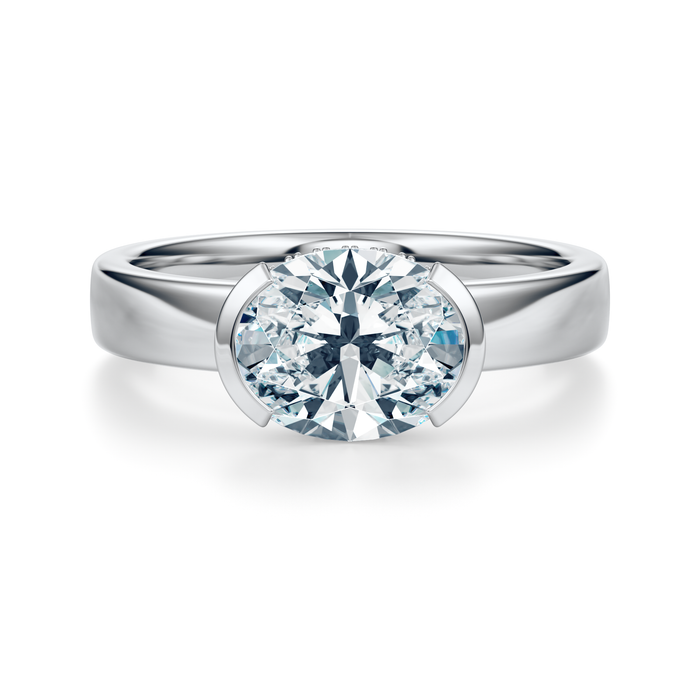 Morton Solitaire Engagement Ring Setting