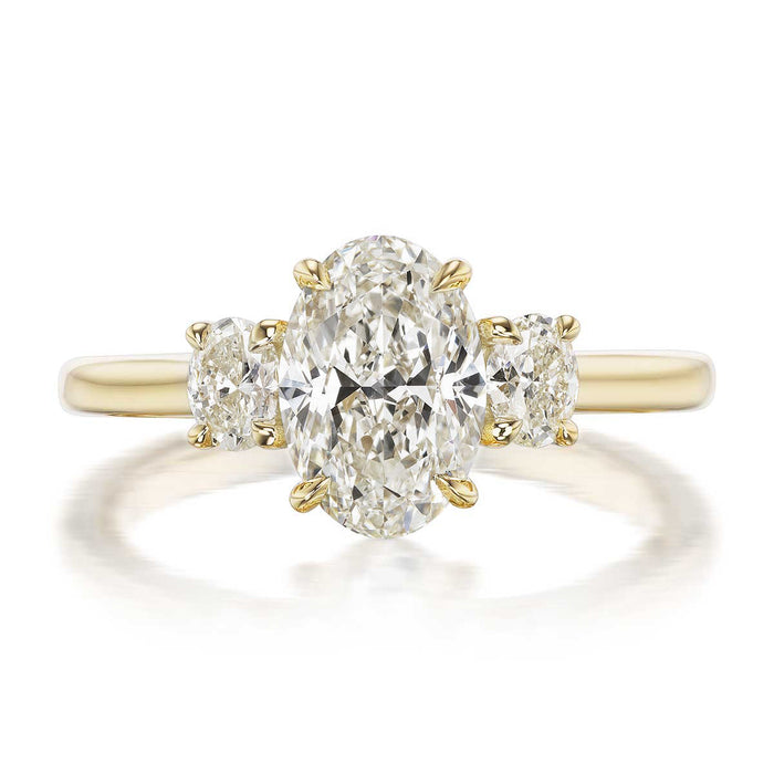 1.70CT 3-stone Diamond Engagement Ring