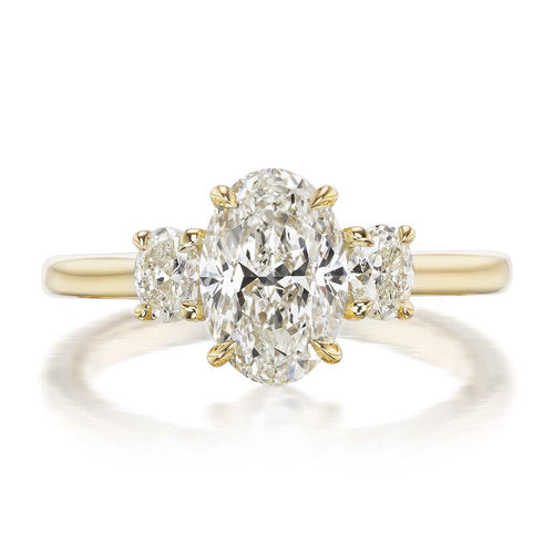 1.70CT 3-stone Diamond Engagement Ring
