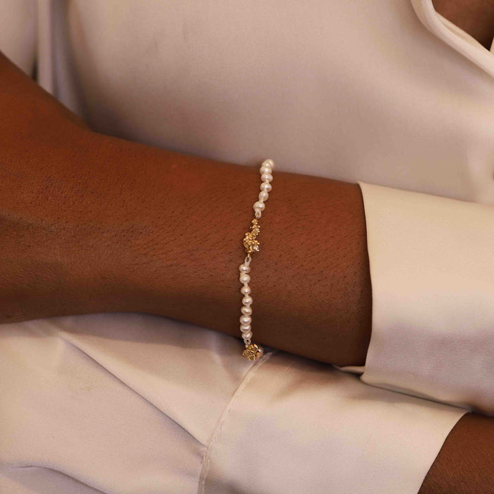 Granulated Diamond Bracelet
