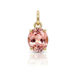 Oval Cut Malawi Garnet Charm