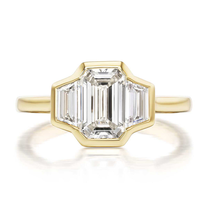 1.91CT 3-Stone Diamond Engagement Ring