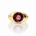 Jackson Pink Tourmaline Pinky Ring