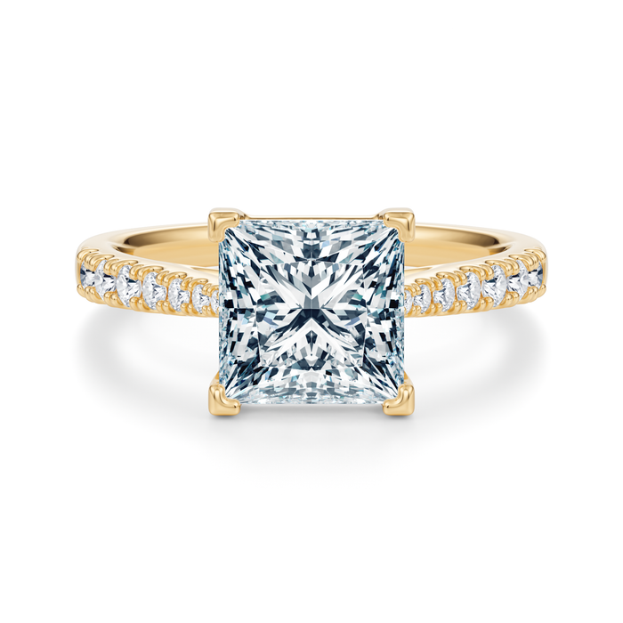 Madison Pavé Engagement Ring Setting