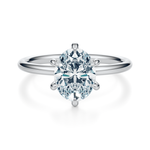 Baxter 6-Prong Solitaire Engagement Ring Setting