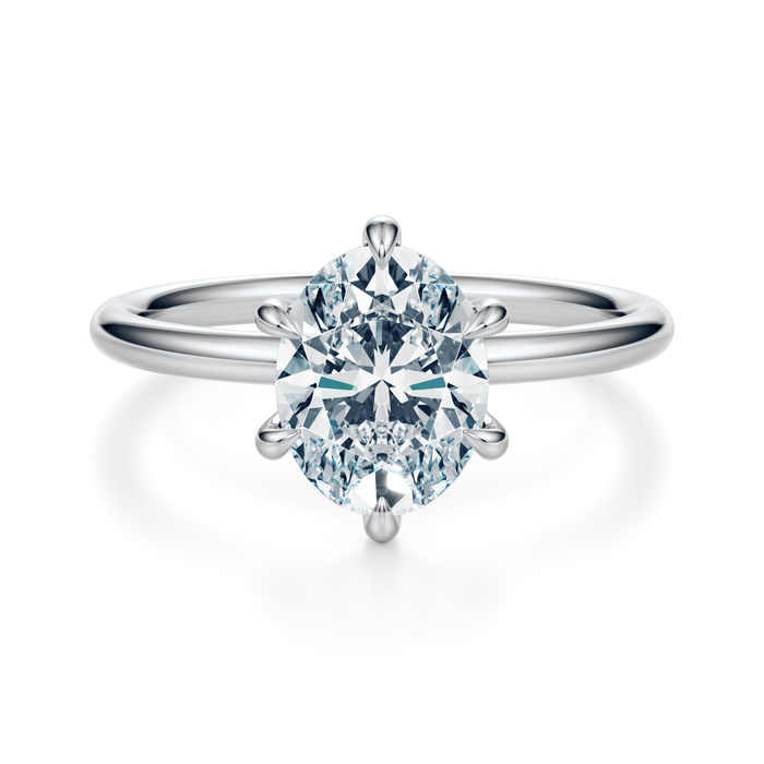 Baxter 6-Prong Solitaire Engagement Ring Setting