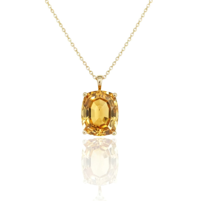 Edie Citrine Necklace