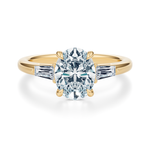 Vesey 3-Stone Engagement Ring Setting