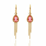 Earrings with Tourmaline