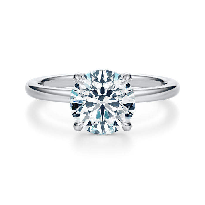 Baxter 0.70ct Round Cut Diamond Solitaire Engagement Ring
