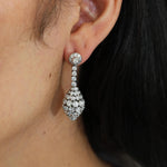 Diamond Drop Dangle earrings