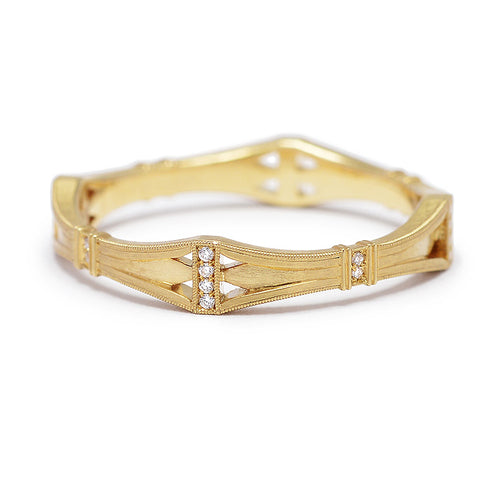 Helena Diamond Wedding Band Image 2