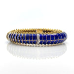 Dragon Link Enamel & Diamond Bracelet