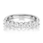 1.17tcw Arden Half Diamond Eternity Wedding Band
