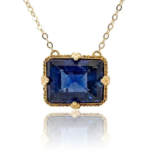 Tanzanite Pendant Necklace
