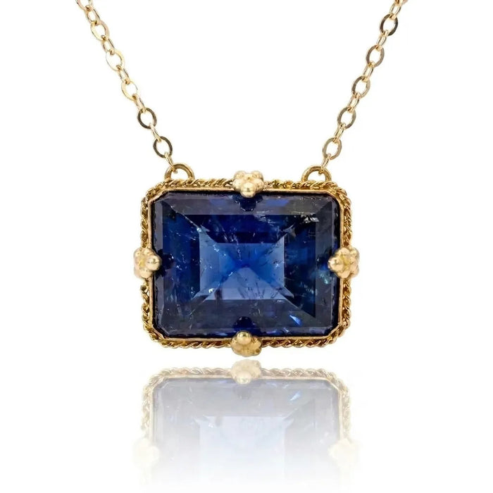 Tanzanite Pendant Necklace