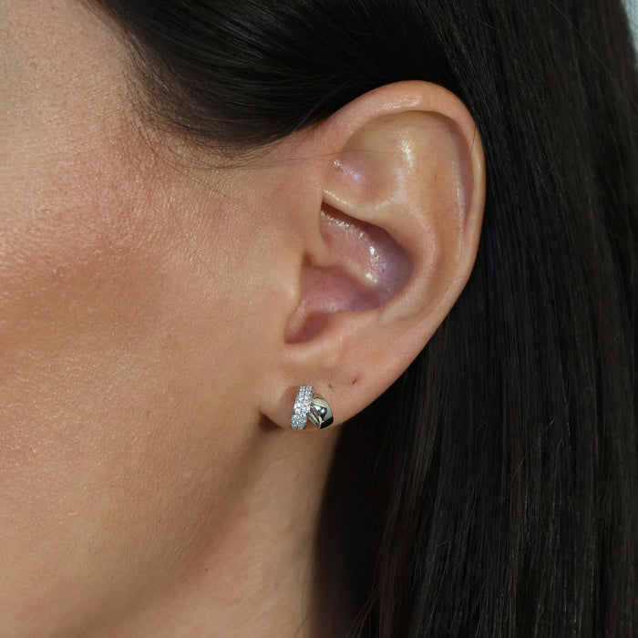 Inside/Out Diamond Flip Earrings