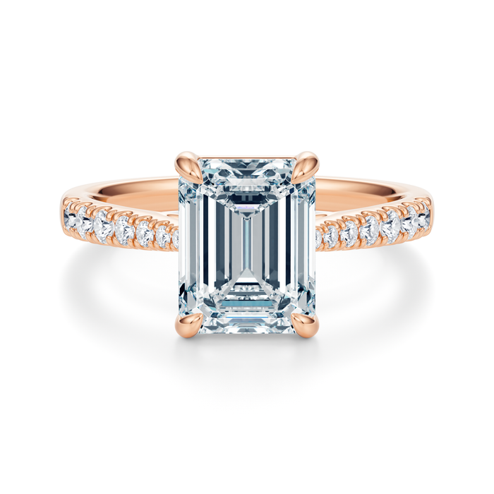Madison Pavé Engagement Ring Setting