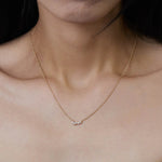 Diamond Cluster Necklace