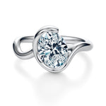Canal Engagement Ring Setting