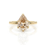 Monroe 1.73ct Pear Cut Diamond Engagement Ring