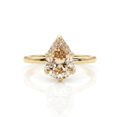 Monroe 1.73ct Pear Cut Diamond Engagement Ring