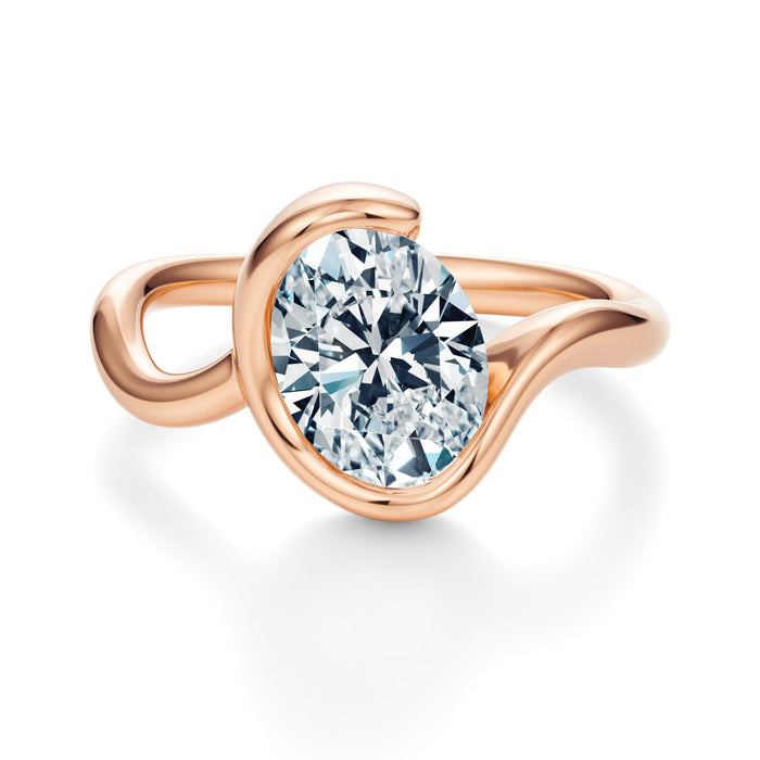 Canal Engagement Ring Setting