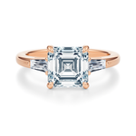 Vesey 3-Stone Engagement Ring Setting