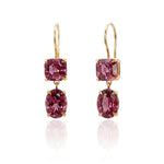 Malaya Garnet Drop Earrings