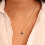 Juno Iolite Necklace Charm