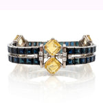 Sapphire and Diamond Bracelet