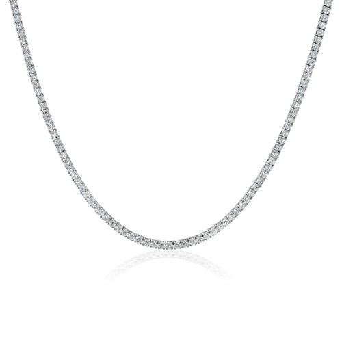 16.00tcw Tribeca Tennis Necklace