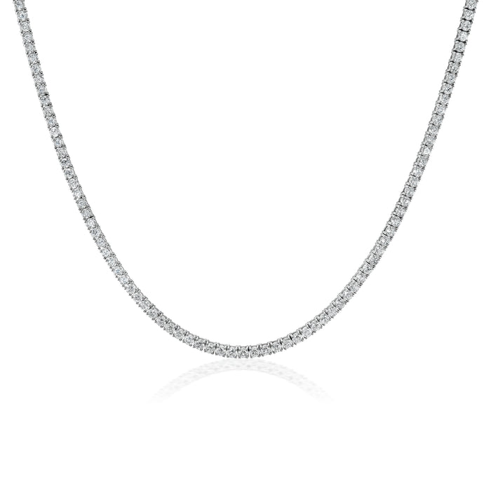 16.00tcw Tribeca Tennis Necklace